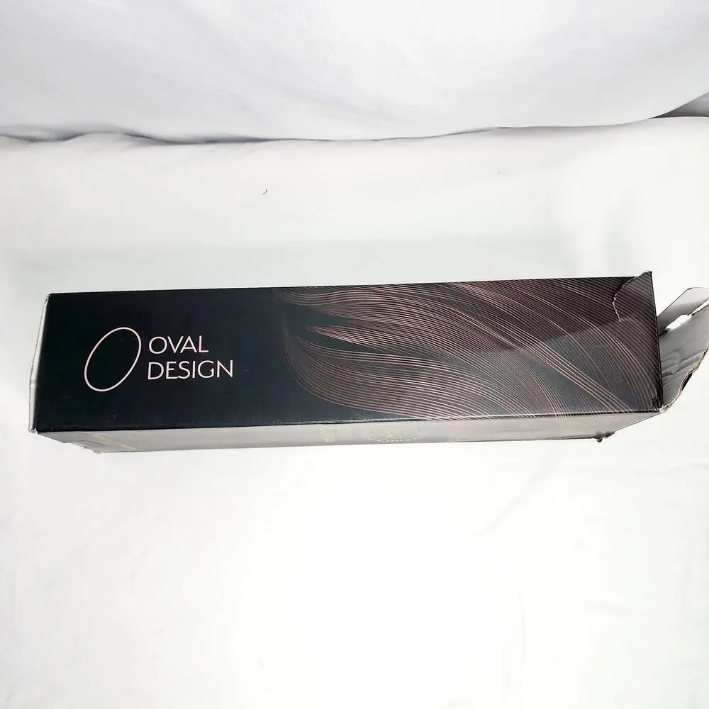Blowout Hair Dryer Brush, Black Gold Dryer and Volumizer Oval Shape